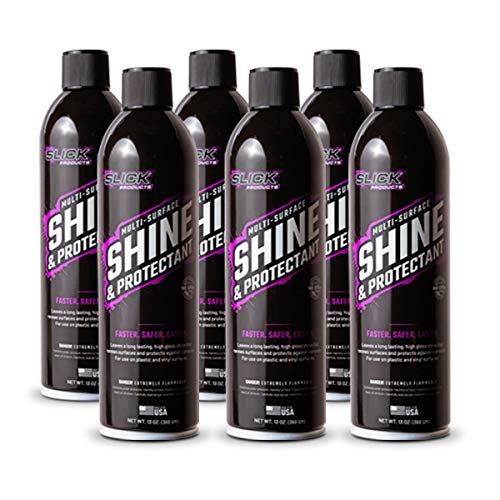 Slick Products Shine & Protectant Coating for Plastics, Vinyl, Rubber, Fiberglass and More (6)