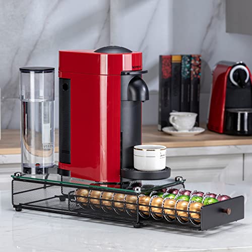 Flagship Vertuo Pod Holder Coffee Pod Drawer For Nespresso Pod With Handle(30 Pods Capacity) #TOP16