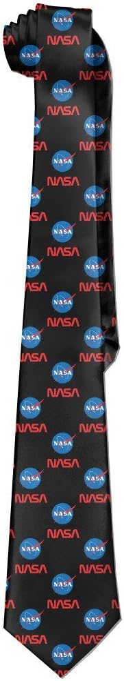 YI Own Men's Funny NASA Neckties Ties Skinny Tie