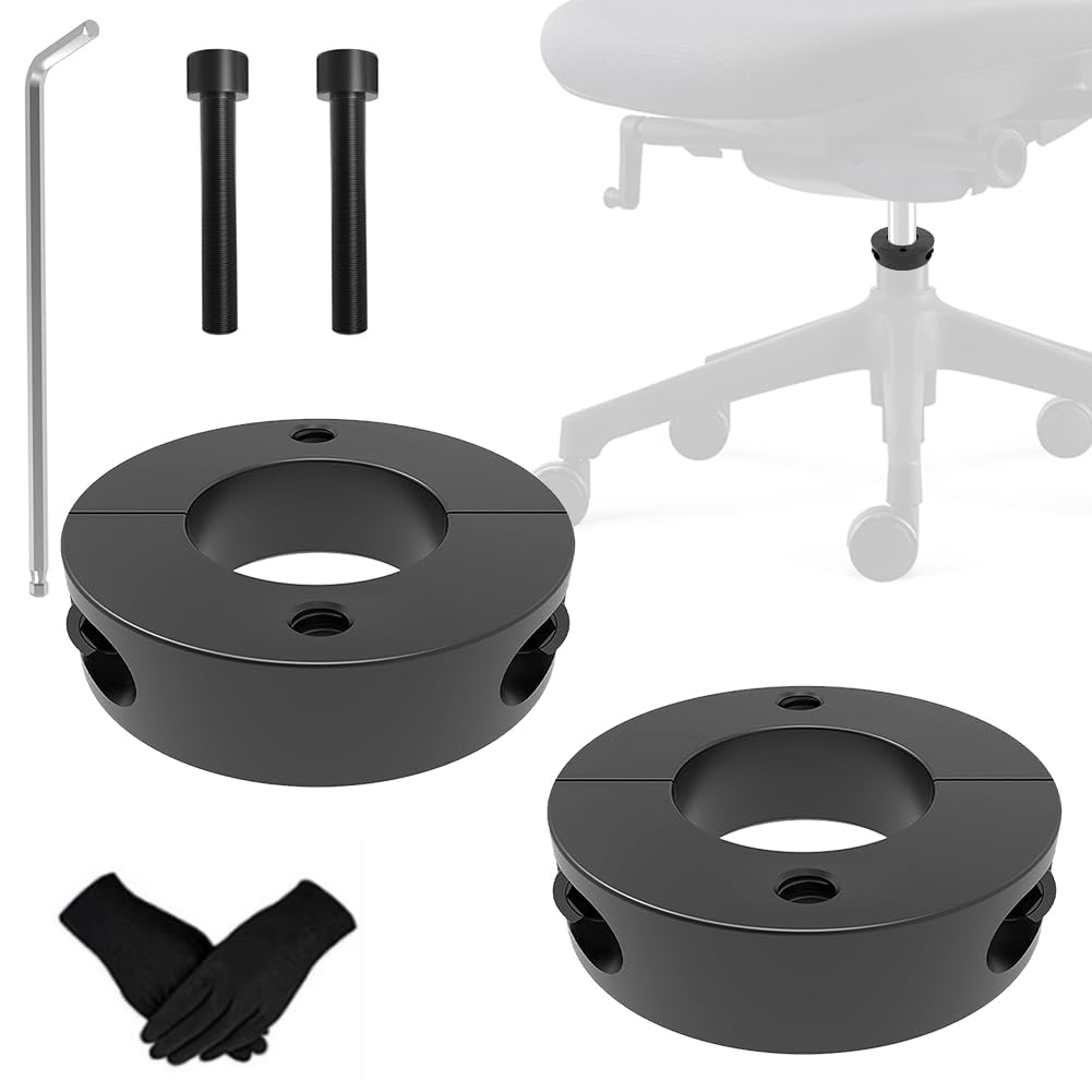 4 Stück Gasdruckfeder Bürostuhl Klemmen 28mm – Anti-Durchhängen Stopper Für Hebestangen Stapelbare Stuhl Klemmen