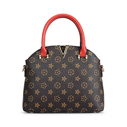 Sac shell classique Mme et sac à bandoulière Europe Mobile Messenger en cuir rigide - Noir