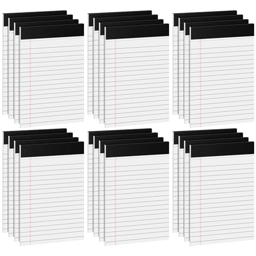 Dyrfolm 24 Pack of Legal Pad Writing Pads 5" x