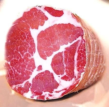 Capocollo coppa calabrese piccante 500 gr. Produzione San Giacomo - Calabria
