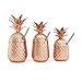 Solid Copper Pineapple Tumbler/Mug with Copper Straw- Available in 3 Sizes (12oz,18oz,24oz)- Handcrafted Drinking Mugs Unique Christmas/Anniversary/Birthday Idea (18oz)