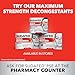Sudafed PE Sinus Pressure + Pain Relief Tablets, Maximum Strength, Non-Drowsy, OTC Sinus Relief Medicine with Acetaminophen Pain Reliever & Phenylephrine HCl Nasal Decongestant, 24 ct