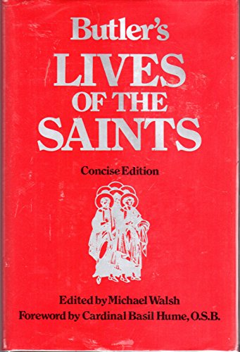 Butler's Lives of the Saints 0060692510 Book Cover