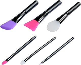 Juego de 6 brochas de silicona para mascarill...