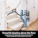 Shark Performance Powered Lift-Away Upright Vacuum, Ultra-Powerful Suction, No Hair Wrap, LED Headlights, Pet Hair Pickup, Carpets & Hardfloors, Odor Neutralizer Technology, Nordic Blue, UV2500