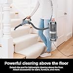 Shark Performance Powered Lift-Away Upright Vacuum, Ultra-Powerful Suction, No Hair Wrap, LED Headlights, Pet Hair Pickup, Carpets & Hardfloors, Odor Neutralizer Technology, Nordic Blue, UV2500 - Image 2