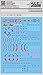 Decals Decal Water Stickers Fits i MG 1/100 Red Frame Astray DIY Modeling Decals