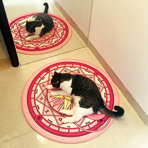 Alfombra de geometría redonda ideal para mesa de centro y sofá 2