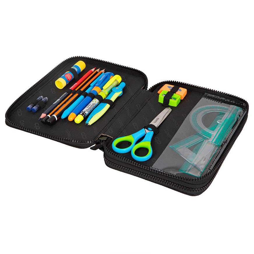 Coolpack F077673, Trousse scolaire JUMPER XL BIG CITY, Multicolor