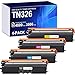 Price comparison product image Office Ink Toner Compatible Toner Cartridge Replacement for Brother TN-326 HL-L8250CDN HL-L8350CDW MFC-L8600CDW MFC-L8850CDW MFC-L8650CDW DCP-L8400CDN DCP-L8450CDW DCP-L8350CDWT (BK,C,M,Y) 4 Pack