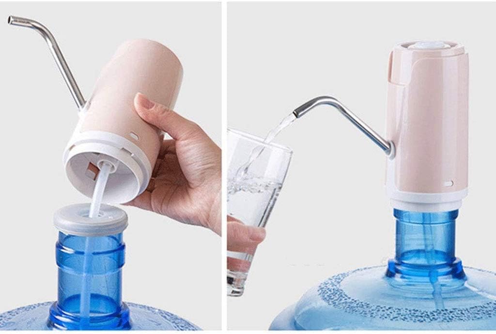 Water Bottle Pump, Charging Automatic Drinking Portable Electric Dispenser Switch for Universal 5 Gallon(E)