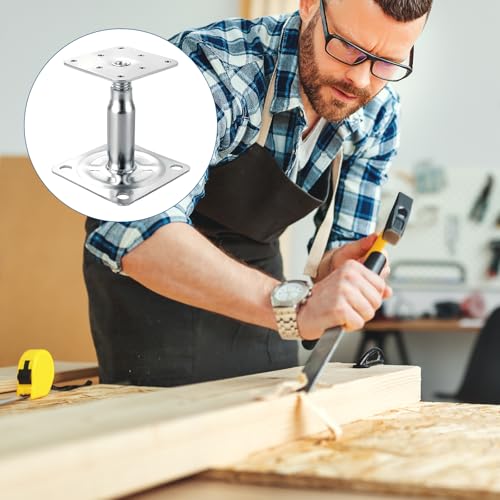 Support de poteau réglable de 100 mm à 150 mm en acier galvanisé lourd - 7