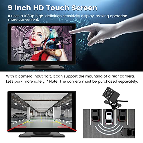 image for Junsun Car Audio Navigation 9 inch Portable car Audio Carplay iOS/Andr