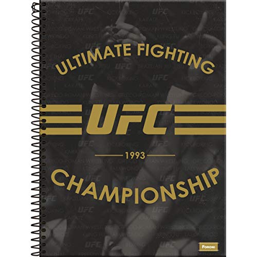 Caderno de 10 Matérias, Foroni 8811, Capas Sortidas, Pacote com 4 Cadernos