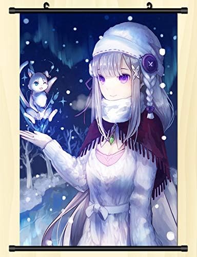 Amazon Co Jp アニメ タペストリー Reゼロから始める異世界生活 掛ける絵 巻物 軸物 壁畫 巻物 おしゃれ 装飾 壁掛け 部屋飾り 寝室 壁アート Multi04 60x90cm ホーム キッチン