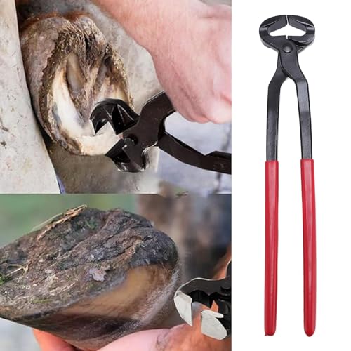 Horno de Serviço Pesado Nipper, Nipperado de Casco Com Ferrador de Aço Com Aderência Confortável, Fe