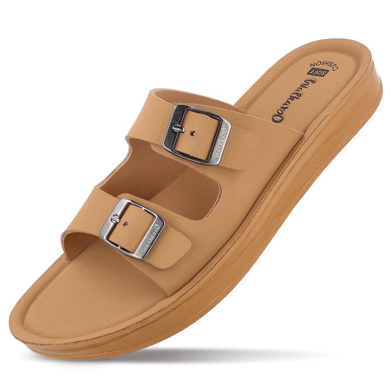 Image of WALKAROO Sandal For Womens|Trendy|Light Weight and Comfortable|Soft Footbed|WL7554 | daily wear footwear