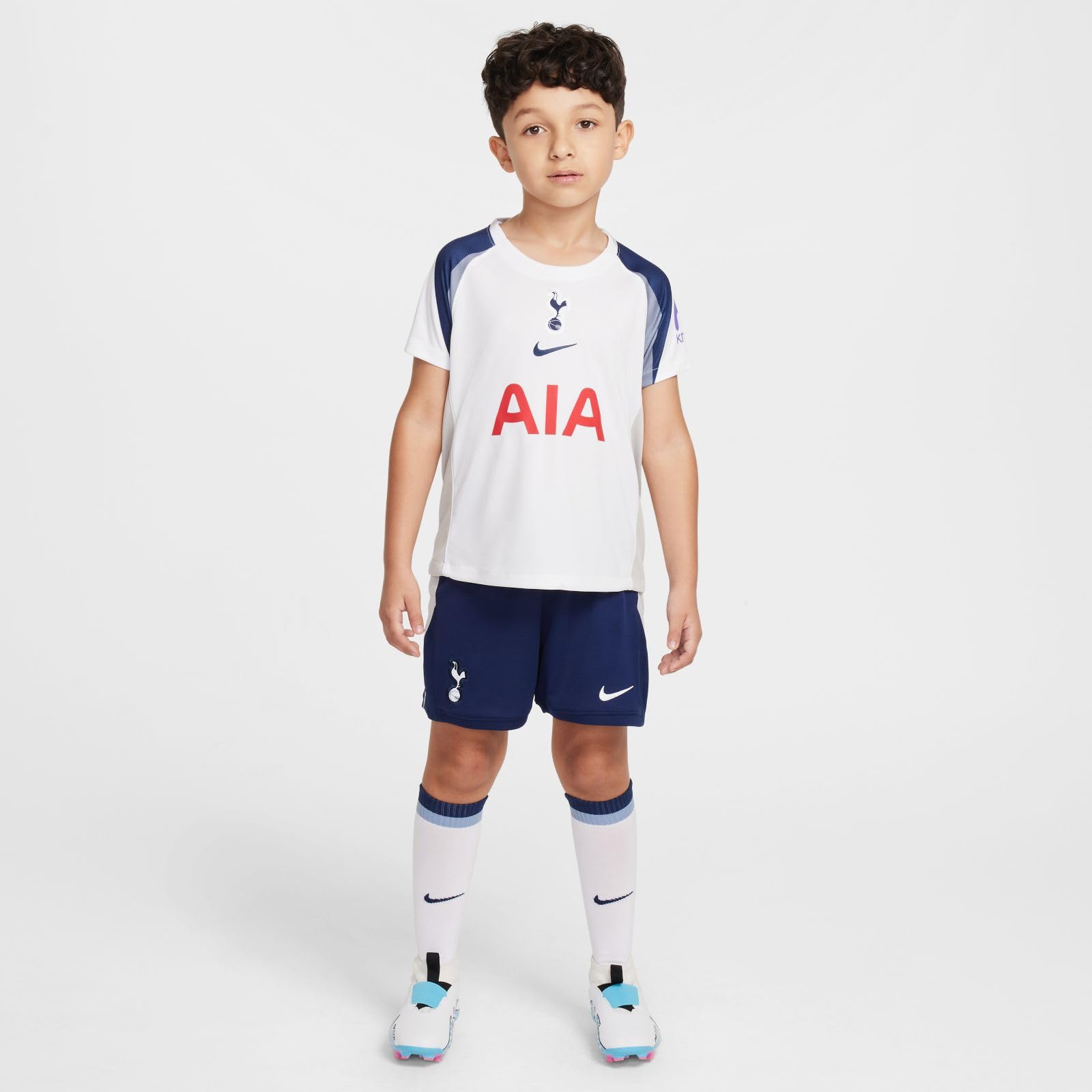NIKE Tottenham Hotspur 2025/26 Stadium Home Dreiteiliges Nike Replika-fußballtrikot-set Für Jüngere Kinder Set di maglia da calcio Unisex - Bambini e ragazzi