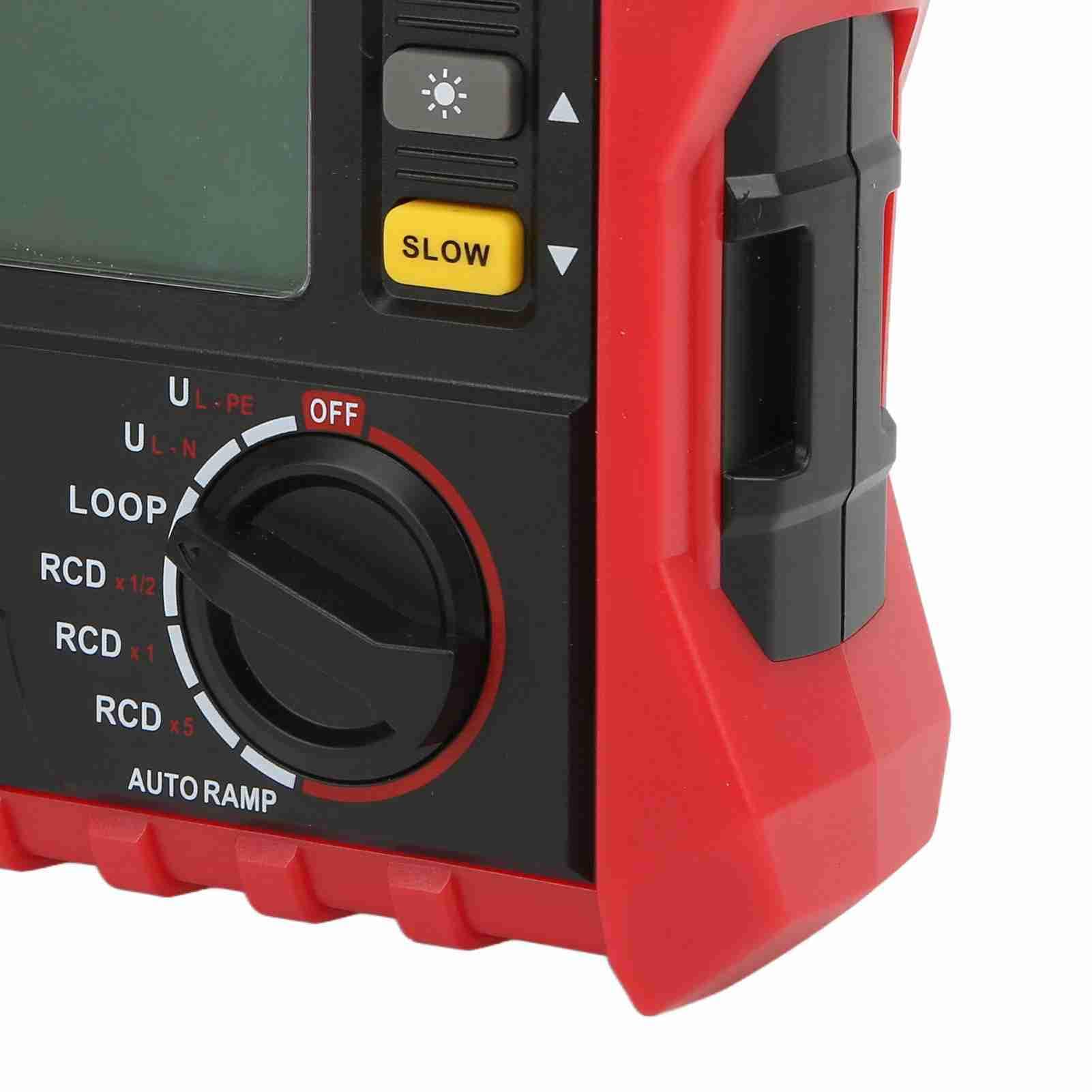 Eujgoov Digitales Isolationsprüfgerät RCD Tester Automatisches Schleifenimpedanzmessgerät für Elektroinstallationen