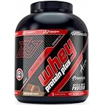 Proteine in Polvere Whey Protein Plus Immortal Nutrition, per la Crescita ed il Mantenimento della Massa Muscolare (2000 g, Cioccolato).