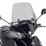 Rahmen & Anbauteile Puig 6886H Windschutzscheibe modell Traffic Peugeot kisbee Transparent / Rauchgrau