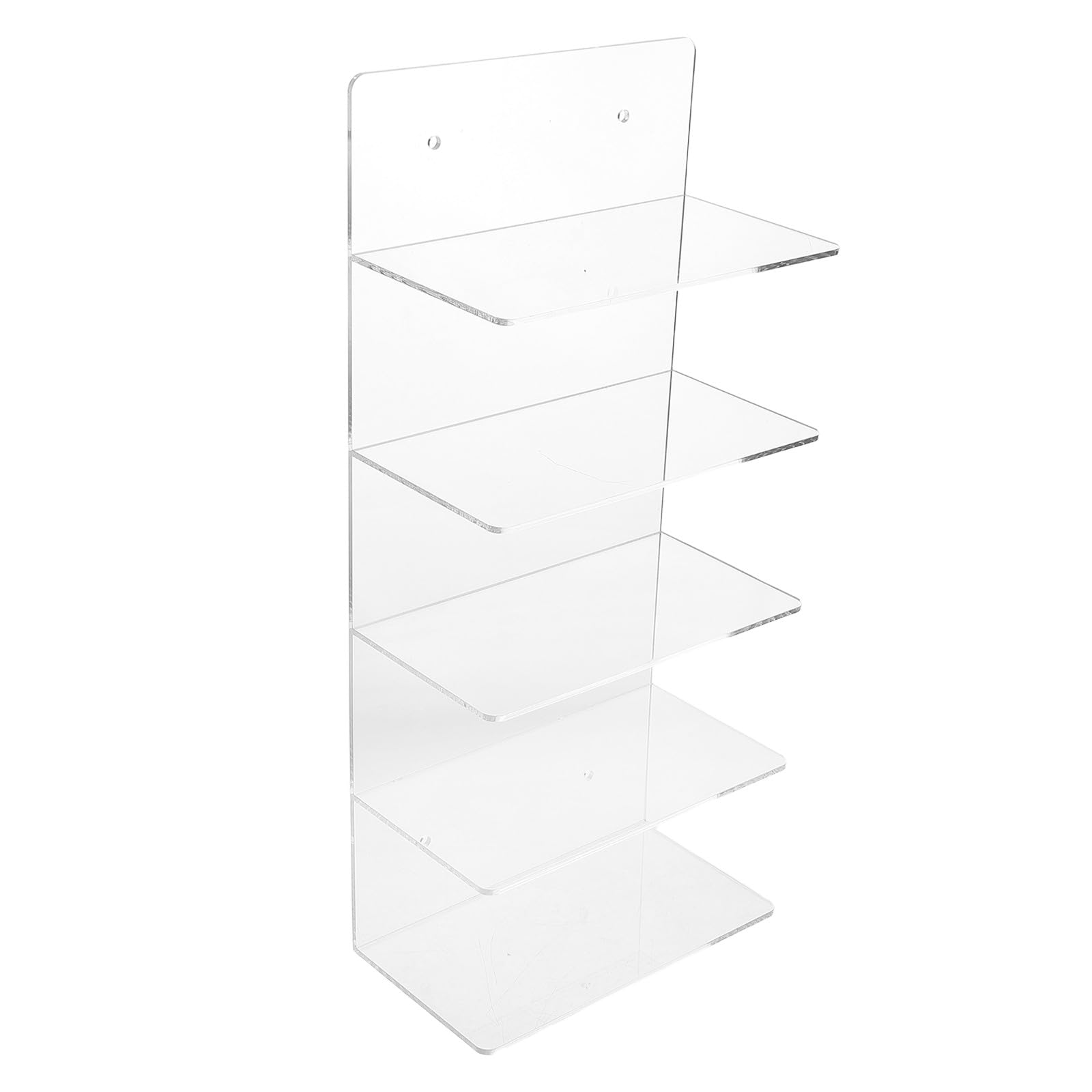 ABOOFAN Acryl Wandmontierter Brillenhalter mit 5 Ebenen