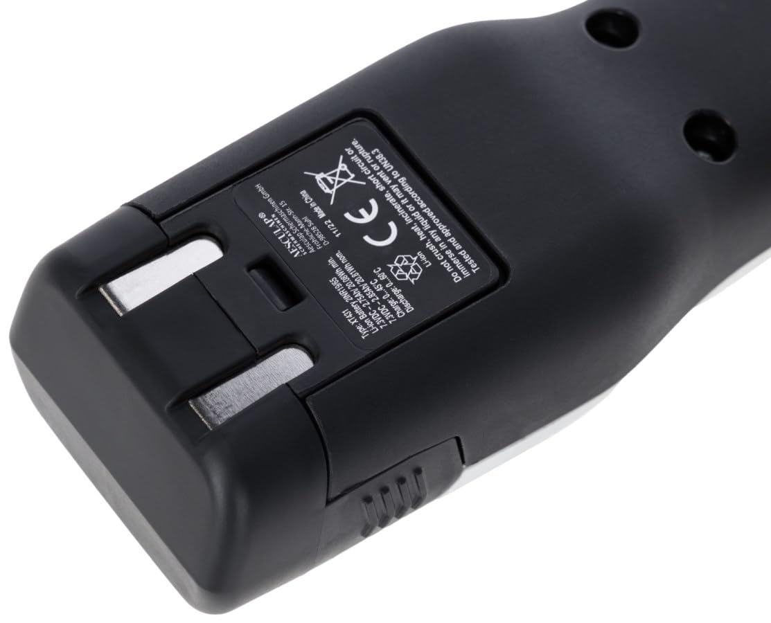 KERBL Aesculap Akkuschermaschine Durati – inkl. 1 Akku und Scherkopf (Weiß/Schwarz, Bürstenloser EC-Motor, Akkukapazität 2850 mAh, Gewicht 380 g) GT434-WS