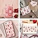 AFRITEE UV DTF Cup Wraps - 10 Sheets Red Bow Cherry Uvdtf Tumbler Wrap for 16 oz Glass Water Bottle, Strawberry Cake Flower Waterproof Transfer Stickers DIY Coffee Mug Laptop Decor Giftation for Women