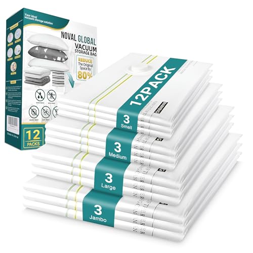 Bolsas Vacío Con Bomba Manual Para Ropa 12 Uds S M L J Ahorro Espacio Edredones, Ropa, Maletas, Hogar, Viajes Set De Compresión Al Vacío Organizador