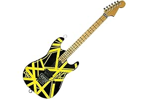 EVH Minature Guitars EVH Black & Yellow Mini Replica Guitar Van Halen (EVH002)