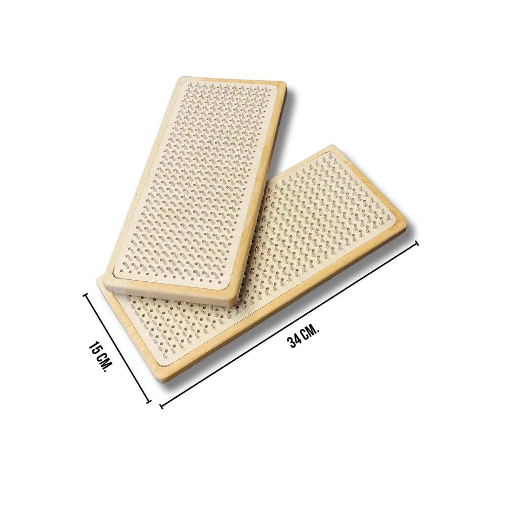 Generic Tablero de meditación Sadhu con un paso de uñas de 10 mm