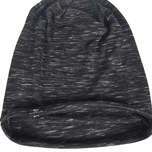 JESSE · RENA Men's Chic Striped Thin Baggy Slouch Summer Beanie Skull Cap Hat