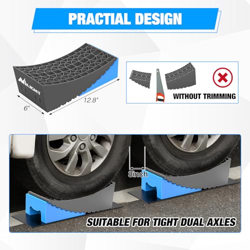 Image of Nilight RV Levelers with Wheel Chocks, 2-Pack
