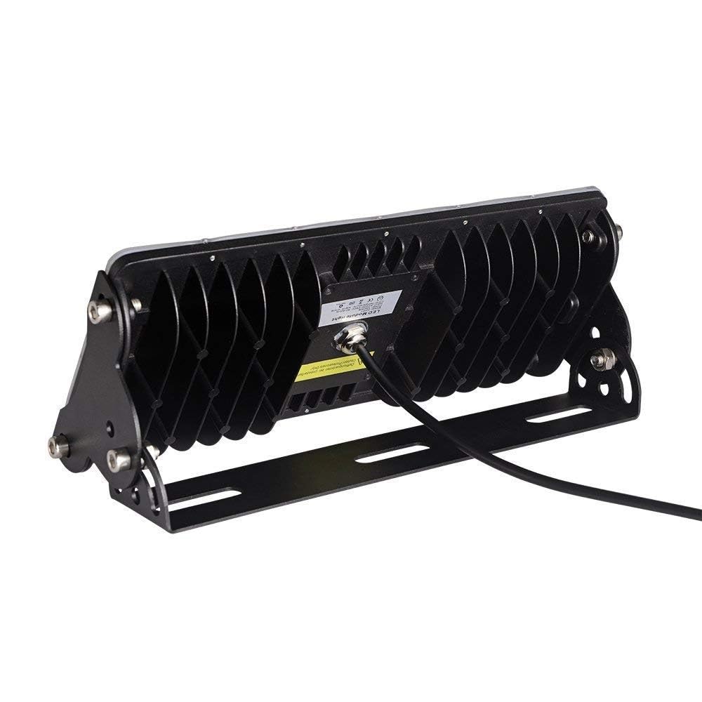 Faretto Da Esterno Assemblato, Faretto A LED IP65 Da Cantiere Da 100 W, Faretto Da Parete, Luce Di Sicurezza For Giardino, Campo Da Golf, Piazza, Parco Giochi