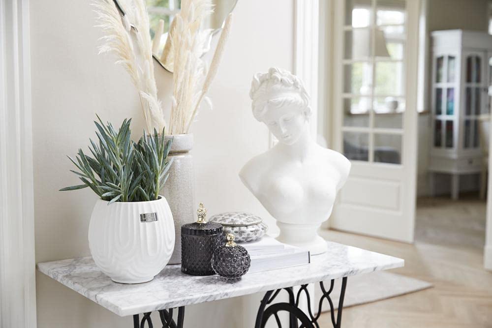 KARTELL vaso SHIBUYA (Grigio-Fumé-Blu - PMMA trasparente