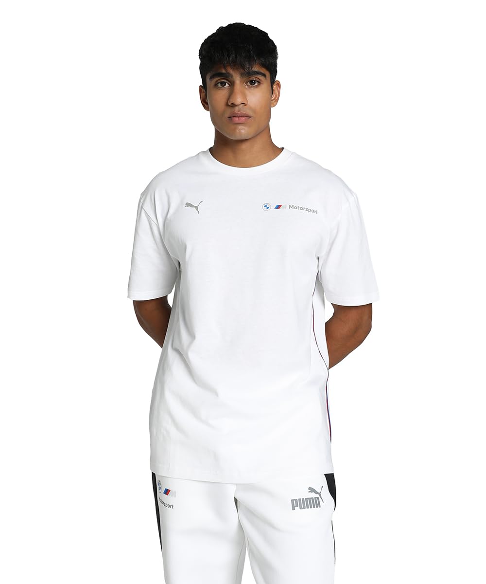 PUMA Herren BMW M Motorsport Essentials Logo T-Shirt T-Shirt