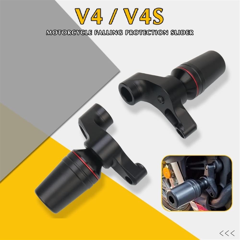 XWDPDNHHD Crashpads Für Ducati Streetfighter V4/V4S 2020-2023 - Sturzschutz