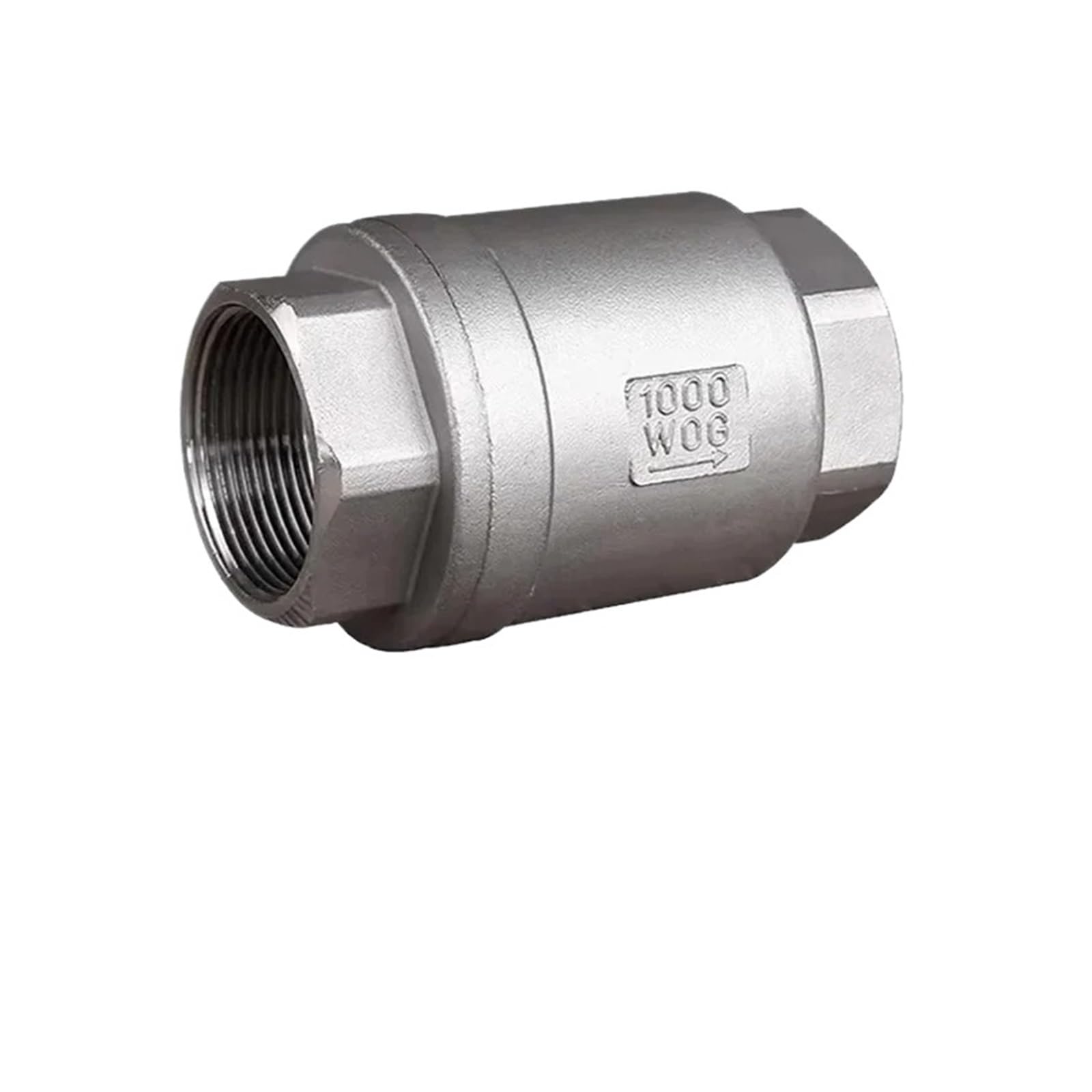 Llave de paso agua Válvula de retención vertical acero inoxidable 304 1/2", 1" y 3/4" NPT, H12, for bomba agua 2", 1-1/4" 1-1/2"(1-1/4")