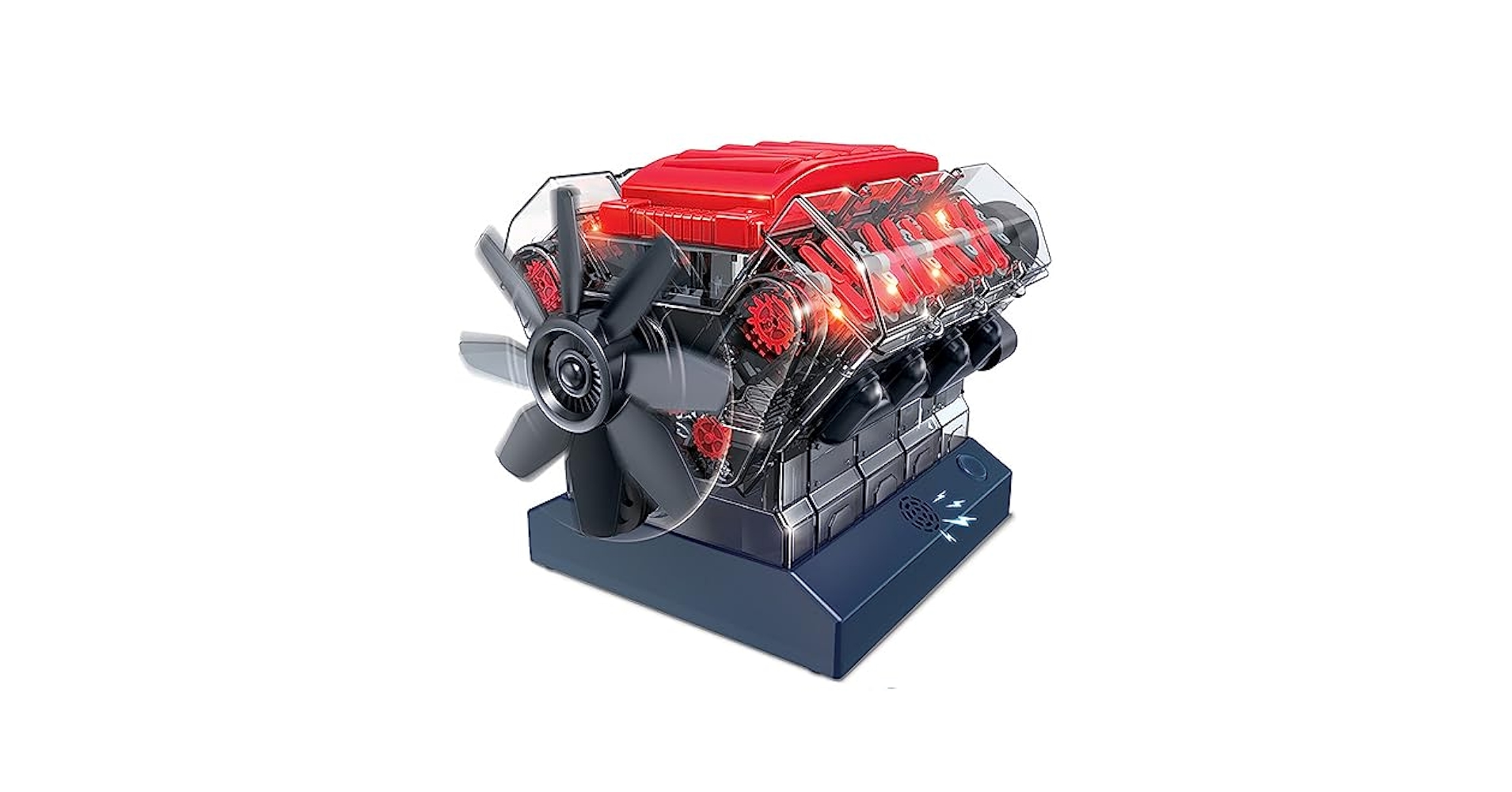 Snap-on V8エンジン型　置き時計 Amazon.co.jp: V8エンジン、8気筒エンジンキット、拡張現実