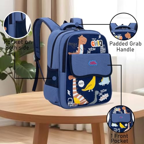 Image of Tinytot 22 Litre 17-Inch Waterproof Large School Bag for Boys & Girls, Kids School Bag, School Backpack for Girls and Boys, for Kids, Ideal for Children
