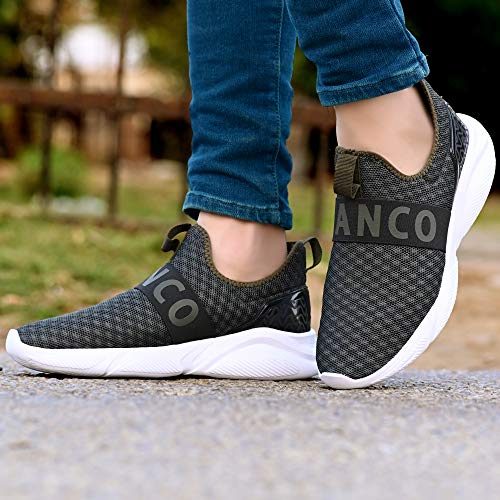 Image of Franco Leone Men Grey Slip On Sports Shoes