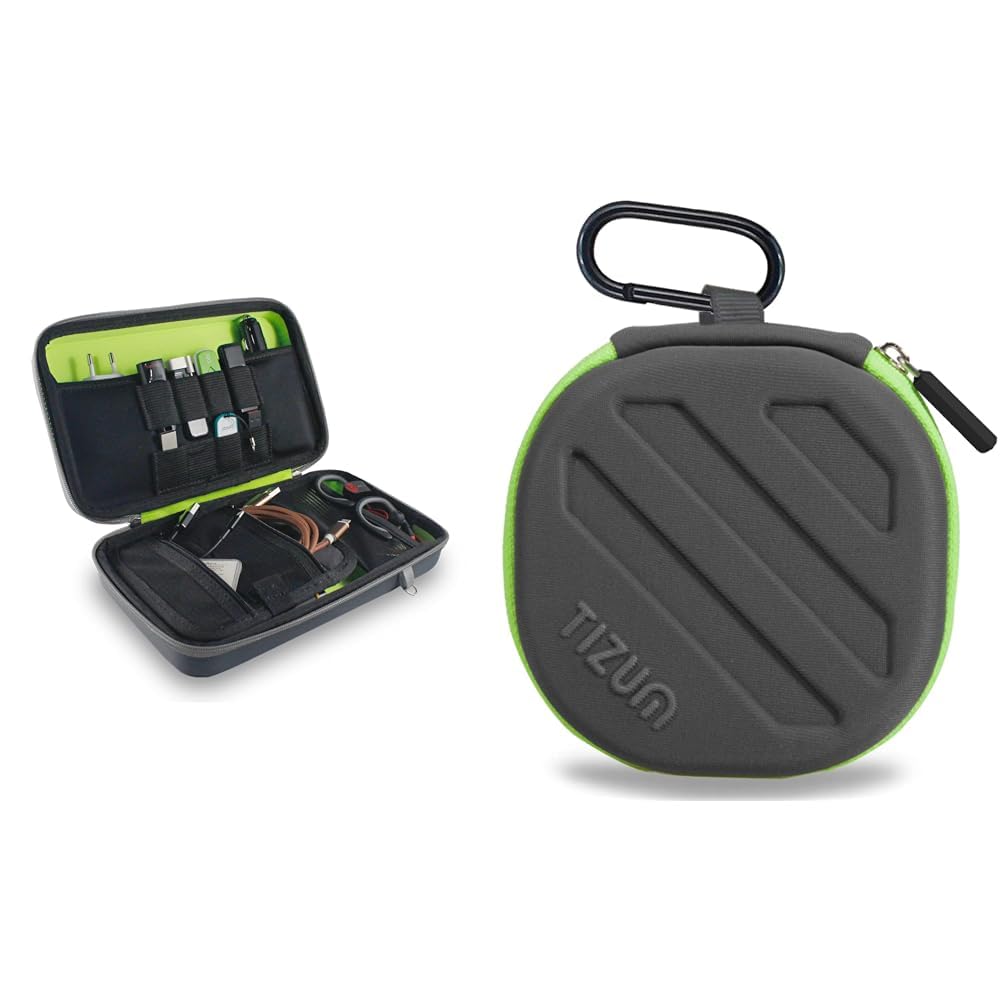 tizum EVA Universal Electronic Travel Tech Gadgets & Accessories Organizer Multipurpose Protective P-image-6