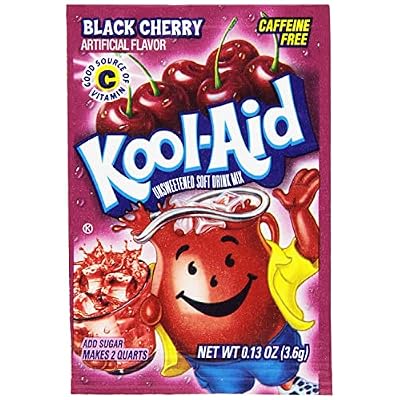 Kool-Aid Drink Mix - 8 Packets (Black Cherry)