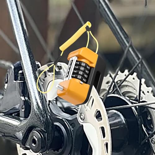 Antivol de frein de vélo à code avec système étanche - 4
