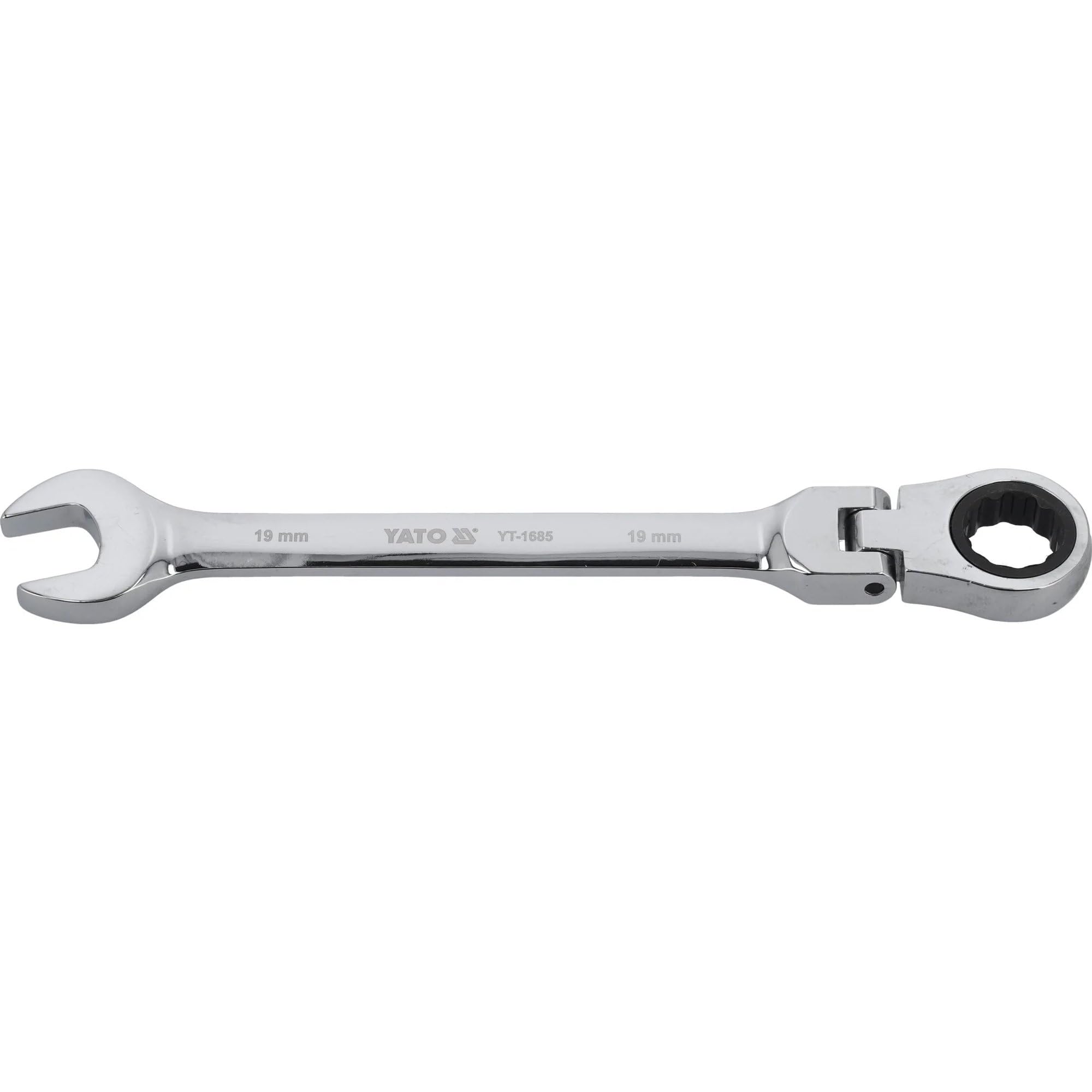 Yato Chrome Yt-1685 – Ratchet Flexible, A Combination Spanner 19 Mm