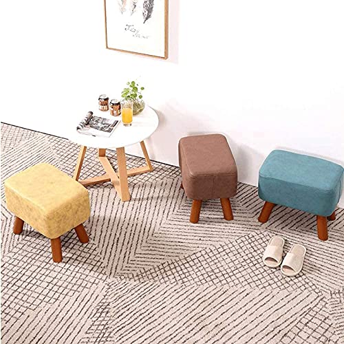 Sofá reposapiés de madera maciza para aliviar piernas cansadas y calzarse sin esfuerzo 3