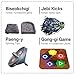 HotubSanitizer Gonggi Korean Game, Gonggi Korean Tossing, Traditional Play Set Include Gong-gi, Jebi chagi, Paeng-y, Biseokchigi, DDAKJI Game Collection(1 Pack)